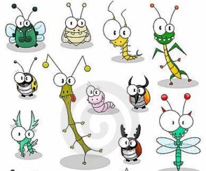 talv fête enfants déguisement insecte